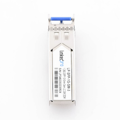 Transceptor Óptico SFP (Mini-Gbic) / Monomodo 1310 nm / 1.25 Gbps / 1000BASE / Conectores LC/UPC Dúplex / DDM / Hasta 3 km