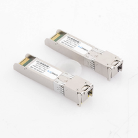 Transceptores Ópticos Bidireccionales SFP+ (Mini-Gbic) / Monomodo 1490 & 1550 nm / 10 Gbps / 10GBASE-BX / Conector LC/UPC Simplex / DDM / Hasta 100 km / 2 Piezas