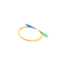 Jumper de Fibra Óptica Monomodo SC/APC-SC/UPC Simplex de 1 Metro (3.28 Pies), 2mm