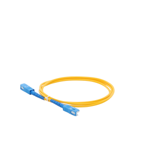 Jumper de Fibra Óptica Monomodo SC/UPC-SC/UPC Simplex de 1 Metro (3.28 Pies), 3mm