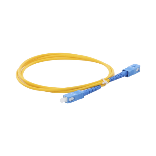Jumper de Fibra Óptica Monomodo SC/UPC-SC/UPC Simplex de 1 metro, 3mm