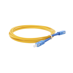 Jumper de Fibra Óptica Monomodo SC/UPC-SC/UPC Simplex de 2 metros,  3mm