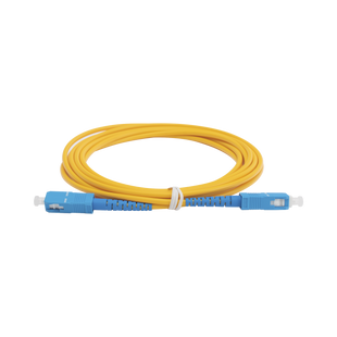 Jumper de Fibra Óptica Monomodo SC/UPC-SC/UPC Simplex de 3 metros, 3mm