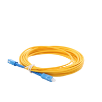 Jumper de Fibra Óptica Monomodo SC/UPC-SC/UPC Simplex de 6 Metros (19.69 Pies), 3mm