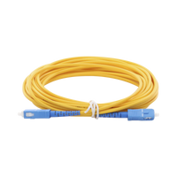 Jumper de Fibra Óptica Monomodo SC/UPC-SC/UPC Simplex de 6 metro, 3mm