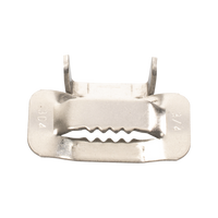 Hebilla de Acero Inoxidable T, 3/4", 100 piezas