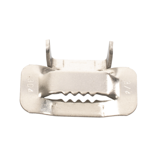 Hebilla de Acero Inoxidable T, 3/4", 100 piezas