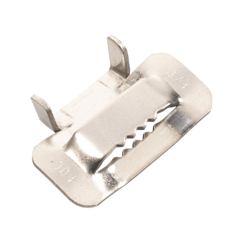 Hebilla de Acero Inoxidable T, 3/4", 100 piezas