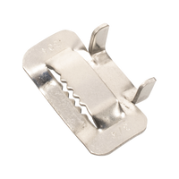 Hebilla de Acero Inoxidable T, 3/4", 100 piezas