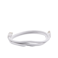 Patch Cord Cat6A 10G Blindado 1.0 Metro (3.28 Pies) Blanco