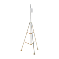 Kit de Montaje de Tripie con Mástil de 3 metros Ideal para instalar Antenas, Radios, Cámaras, etc...