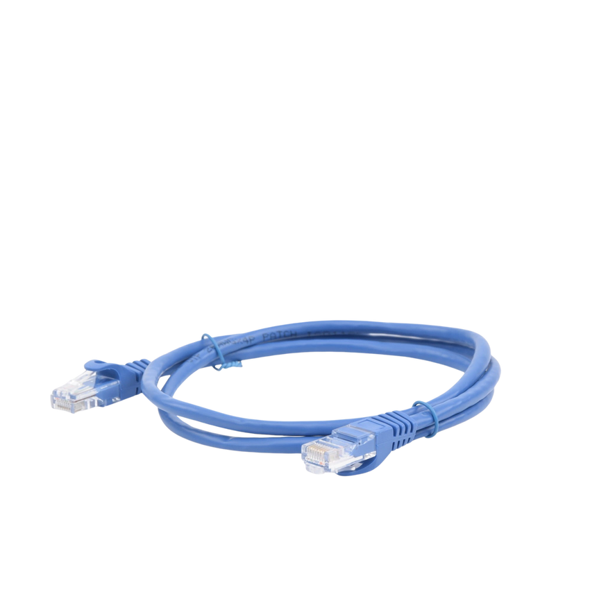 Cable de Parcheo UTP Cat5e - 1 Metro (3.28 Pies) - Azul