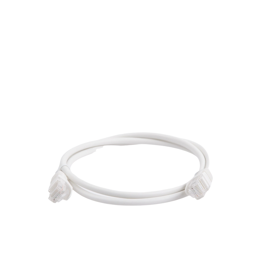 Cable de Parcheo UTP Cat5e - 1 Metro (3.28 Pies) - Blanco