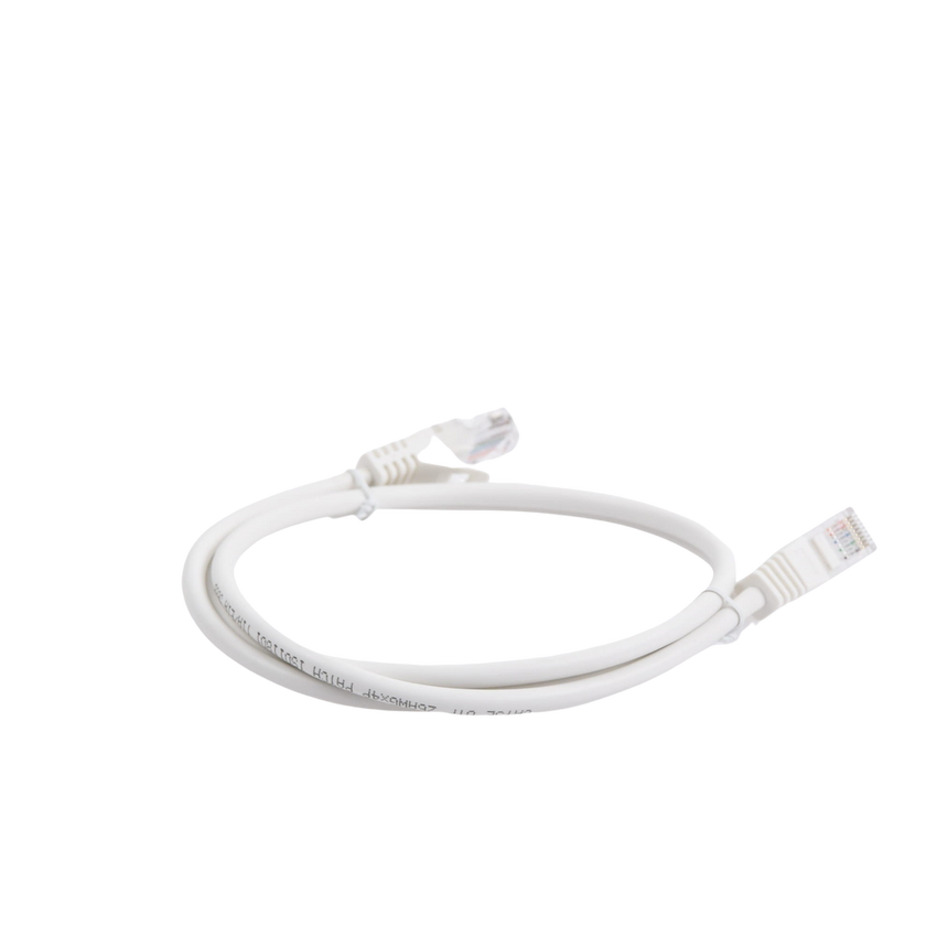 Cable de Parcheo UTP Cat5e - 1 Metro (3.28 Pies) - Blanco