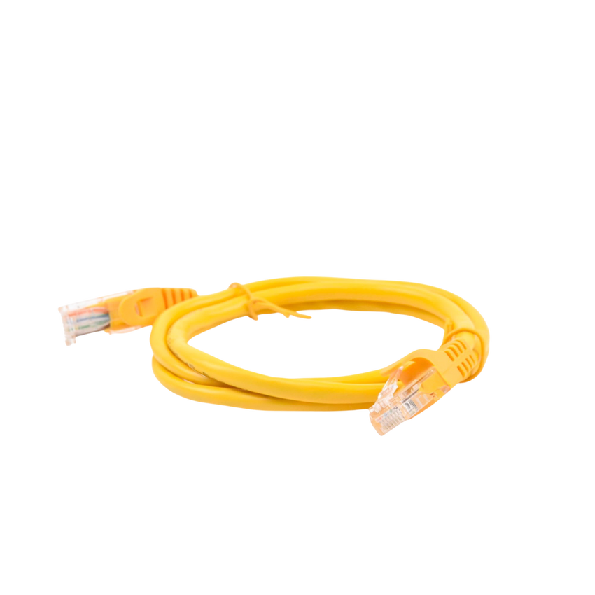 Cable de Parcheo UTP Cat5e - 1 Metro (3.28 Pies) - Amarillo