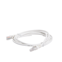 Cable de Parcheo UTP Cat5e - 2 Metros (6.56 Pies) - Blanco