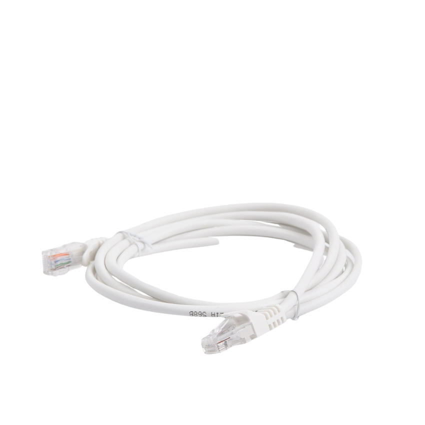 Cable de Parcheo UTP Cat5e - 2 Metros (6.56 Pies) - Blanco