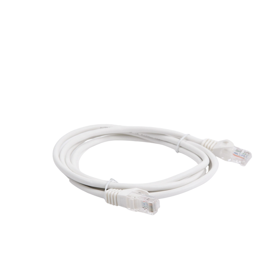Cable de Parcheo UTP Cat5e - 2 Metros (6.56 Pies) - Blanco