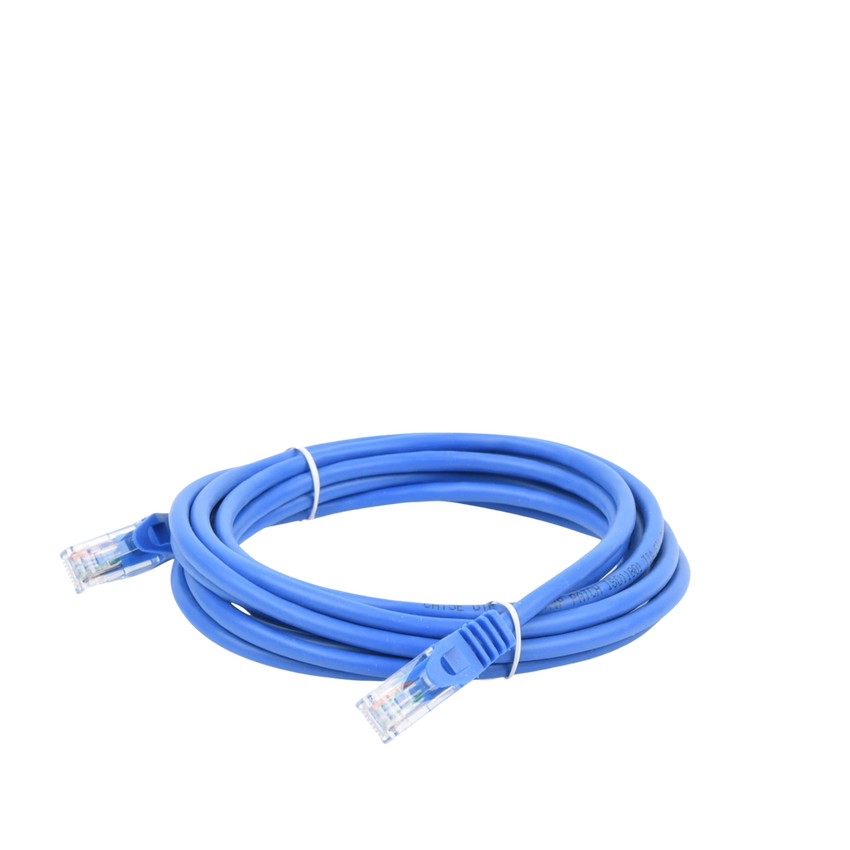 Cable de Parcheo UTP Cat5e - 3 Metros (9.84 Pies) - Azul