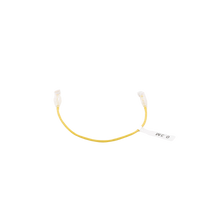 Cable de Parcheo Slim UTP Cat6 - 30 cm (11.81 Pulgadas) Amarillo Diámetro Reducido (28 AWG)