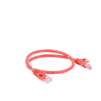 Cable de Parcheo UTP Cat6 - 0.5 Metros (1.64 Pies) - Rojo