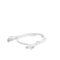 Cable de Parcheo UTP Cat6 - 0.5 Metros (1.64 Pies) - Blanco