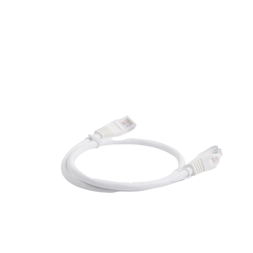 Cable de Parcheo UTP Cat6 - 0.5 Metros (1.64 Pies) - Blanco