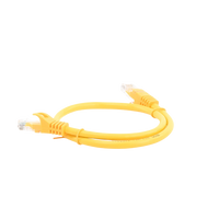 Cable de Parcheo UTP Cat6 - 0.5 Metros (1.64 Pies) - Amarillo