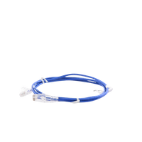 Cable de Parcheo Slim UTP Cat6 - 1.5 Metros (4.92 Pies) Azul Diámetro Reducido (28 AWG)