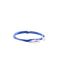 Cable de Parcheo Slim UTP Cat6 - 1.5 Metros (4.92 Pies) Azul Diámetro Reducido (28 AWG)