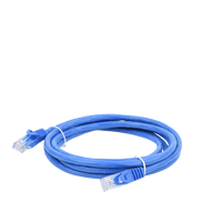Cable de Parcheo UTP Cat6 - 2 Metros (6.56 Pies) - Azul
