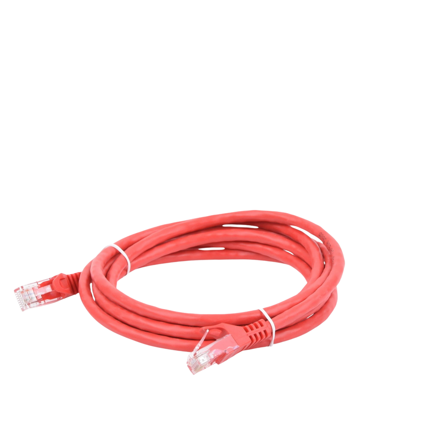 Cable de Parcheo UTP Cat6 - 2 Metros (6.56 Pies) - Rojo