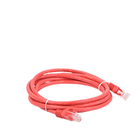Cable de Parcheo UTP Cat6 - 2 Metros (6.56 Pies) - Rojo