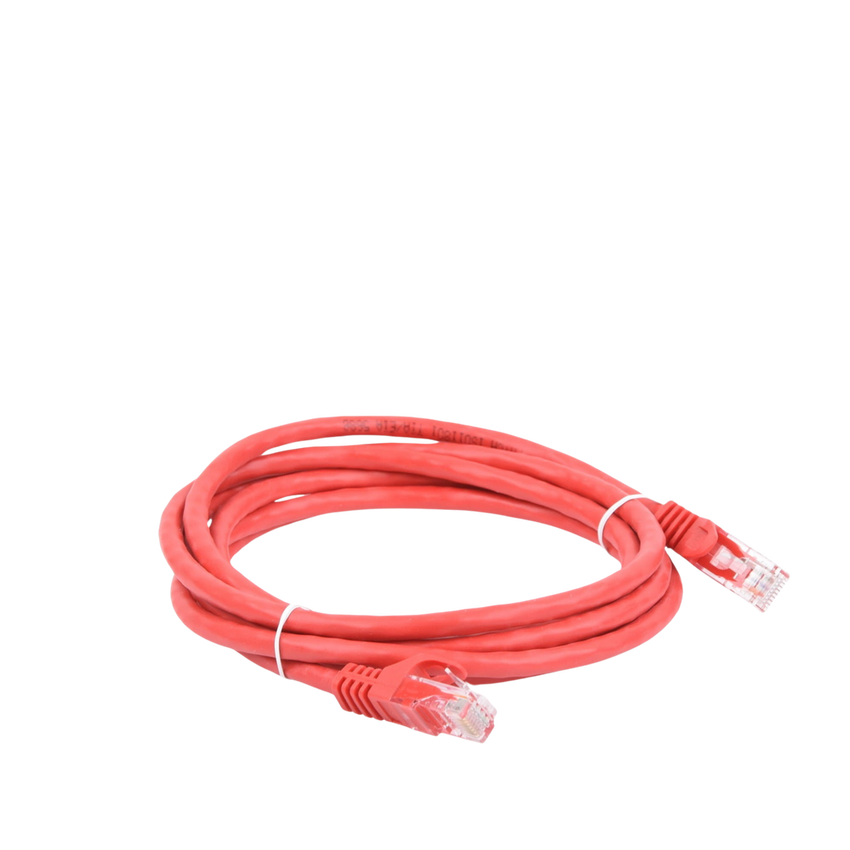 Cable de Parcheo UTP Cat6 - 2 Metros (6.56 Pies) - Rojo