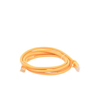 Cable de Parcheo UTP Cat6 - 2 Metros (6.56 Pies) - Amarillo