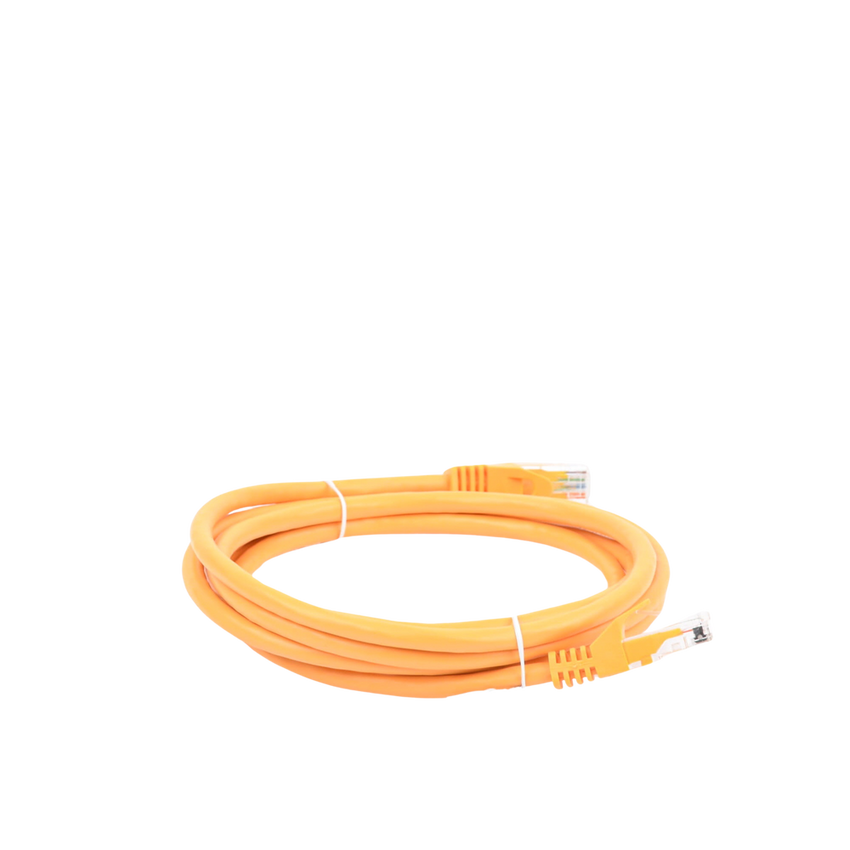 Cable de Parcheo UTP Cat6 - 2 Metros (6.56 Pies) - Amarillo