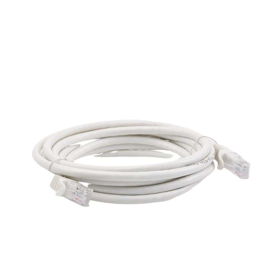 Cable de Parcheo UTP Cat6 - 3.0 Metros (9.84 Pies) - Blanco