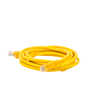 Cable de Parcheo UTP Cat6 - 3.0 Metros (9.84 Pies) - Amarillo