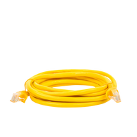 Cable de Parcheo UTP Cat6 - 3.0 Metros (9.84 Pies) - Amarillo