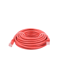 Cable de Parcheo UTP Cat6 - 7.0 Metros (22.97 Pies) - Rojo