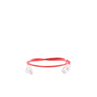 Cable de Parcheo Slim UTP Cat6A - 0.5 Metros (1.64 Pies) Rojo, Diámetro Reducido (28 AWG)