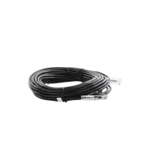 Cable de Parcheo Slim UTP Cat6A - 10 Metros (32.81 Pies) Negro, Diámetro Reducido (28 AWG)