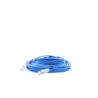 Cable de Parcheo Slim UTP Cat6A - 10 Metros (32.81 Pies) Azul, Diámetro Reducido (28 AWG)