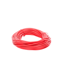 Cable de Parcheo Slim UTP Cat6A - 10 Metros (32.81 Pies) Rojo Diámetro Reducido (28 AWG)