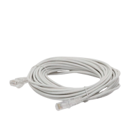 Cable de Parcheo Slim UTP Cat6A - 10 Metros (32.81 Pies) Blanco, Diámetro Reducido (28 AWG)