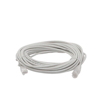 Cable de Parcheo Slim UTP Cat6A - 10 Metros (32.81 Pies) Blanco, Diámetro Reducido (28 AWG)