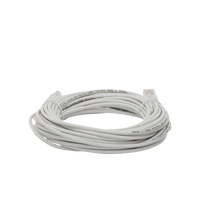 Cable de Parcheo Slim UTP Cat6A - 10 Metros (32.81 Pies) Blanco, Diámetro Reducido (28 AWG)