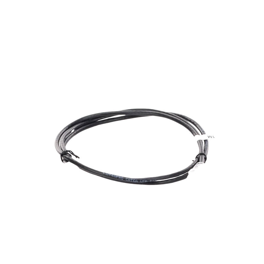 Cable de Parcheo Slim UTP Cat6A - 1 Metro (3.28 Pies) Negro, Diámetro Reducido (28 AWG)