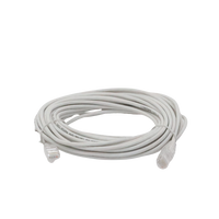 Cable de Parcheo Slim UTP Cat6A - 1 Metro (3.28 Pies) Blanco, Diámetro Reducido (28 AWG)