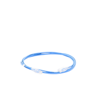 Cable de Parcheo Slim UTP Cat6A - 2 Metros (6.56 Pies) Azul, Diámetro Reducido (28 AWG)